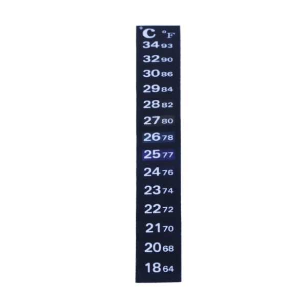 термометр полоска наклейка