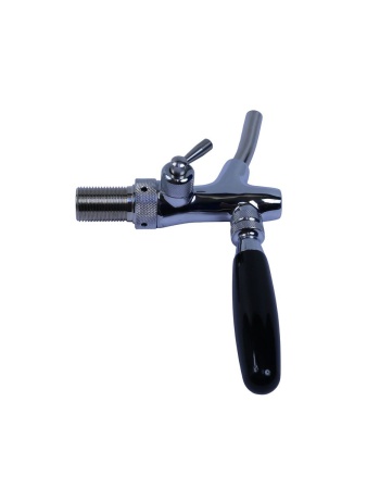 Пивной кран с компенсатором, хром, Китай 