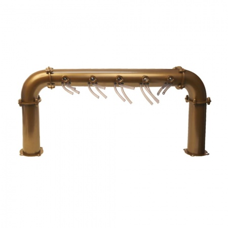 Пивная колонна (стойка) Арка для розлива 5 сортов, металл