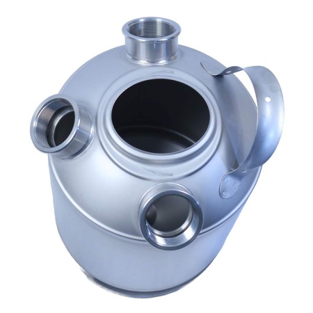 емкость промывочная (кег) на 3 фитинга 10 л для пивной линии, фото