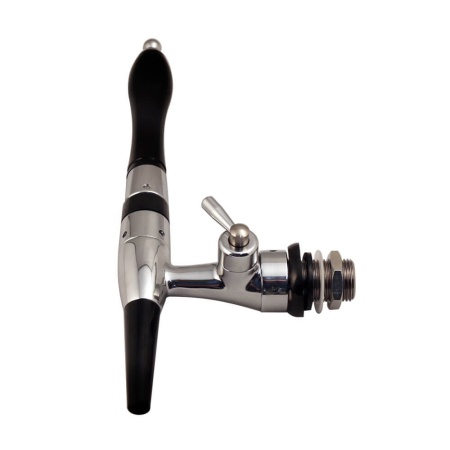 азотный кран для розлива пива, хром