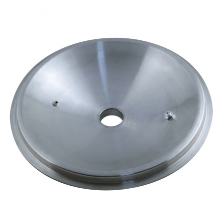 Крышка конусная для котла 37 л, сталь марка 304, выход 2".